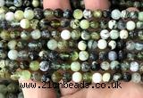 COP1911 15 inches 6mm round green opal gemstone beads wholesale