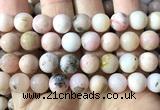 COP1918 15 inches 10mm round natural pink opal beads wholesale