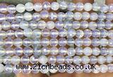 COP1932 15 inches 6mm faceted round opalite beads wholesale