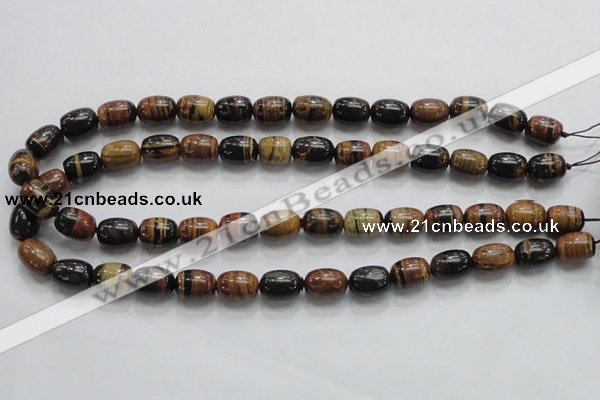COP207 15.5 inches 10*14mm egg-shaped natural brown opal gemstone beads