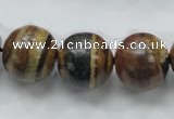 COP225 15.5 inches 18mm round natural brown opal gemstone beads