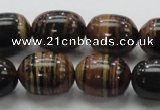 COP227 15.5 inches 15*20mm egg-shaped natural brown opal gemstone beads