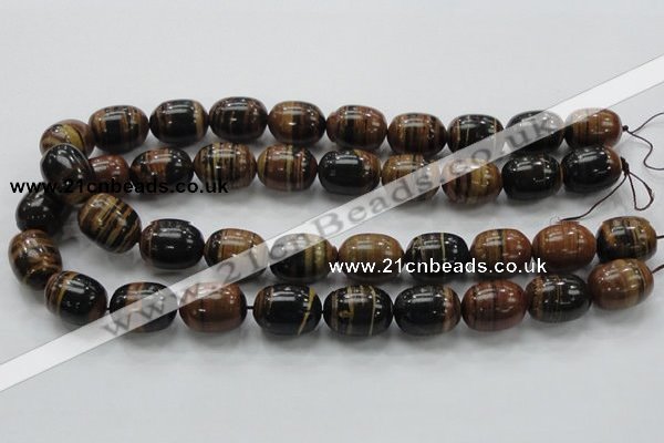 COP227 15.5 inches 15*20mm egg-shaped natural brown opal gemstone beads