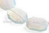 COP29 15 inch 8*20*28mm slab shape opal gemstone beads Wholesale