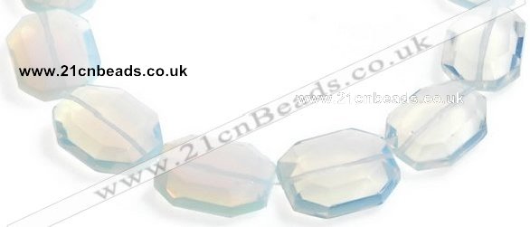 COP29 15 inch 8*20*28mm slab shape opal gemstone beads Wholesale