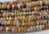 COP301 15.5 inches 2*4mm rondelle brandy opal gemstone beads wholesale