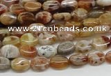 COP306 15.5 inches 6*8mm oval brandy opal gemstone beads wholesale
