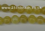 COP333 15.5 inches 10mm round yellow opal gemstone beads wholesale