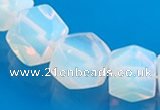 COP34 11*11mm faceted cube shape opal gemstone beads Wholesale