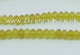 COP350 15.5 inches 4*6mm rondelle yellow opal gemstone beads wholesale