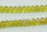 COP351 15.5 inches 5*8mm rondelle yellow opal gemstone beads wholesale