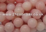 COP405 15.5 inches 12mm round Chinese pink opal gemstone beads