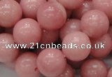 COP406 15.5 inches 14mm round Chinese pink opal gemstone beads