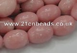 COP410 15.5 inches 13*18mm rice Chinese pink opal gemstone beads