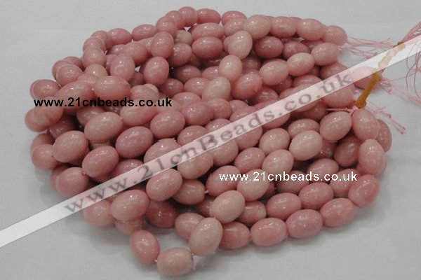 COP410 15.5 inches 13*18mm rice Chinese pink opal gemstone beads