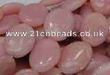 COP420 15.5 inches 18*25mm oval Chinese pink opal gemstone beads