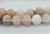 COP44 10mm smooth round natural pink opal beads Wholesale