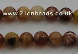 COP509 15.5 inches 6mm round natural red opal gemstone beads