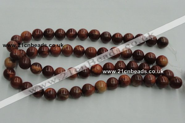 COP514 15.5 inches 14mm round red opal gemstone beads wholesale