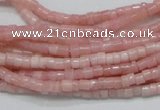 COP57 15.5 inches 2.5*3.5mm column natural pink opal gemstone beads