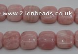 COP79 15.5 inches 12*12mm square natural pink opal gemstone beads