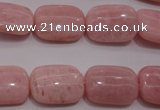 COP83 15.5 inches 12*16mm rectangle natural pink opal gemstone beads