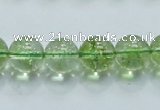 COQ02 16 inches 12mm round dyed olive quartz beads wholesale