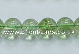 COQ04 16 inches 6mm round dyed olive quartz beads wholesale