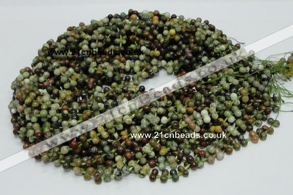 COS01 15.5 inches 5*9mm bone shape ocean stone beads wholesale