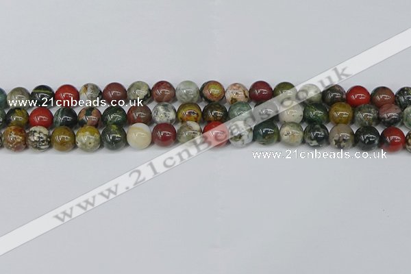 COS222 15.5 inches 8mm round ocean stone beads wholesale