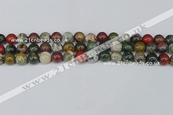 COS223 15.5 inches 10mm round ocean stone beads wholesale