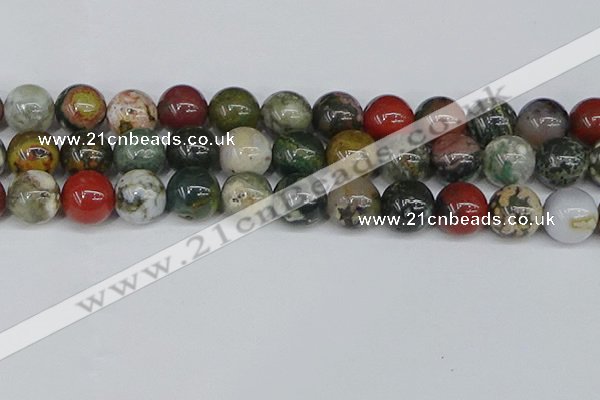 COS225 15.5 inches 14mm round ocean stone beads wholesale