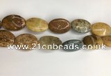 COS263 15.5 inches 22*30mm oval ocean stone beads wholesale