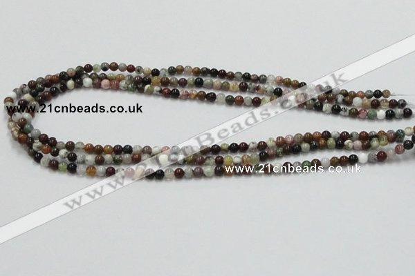 COS37 15.5 inches 4mm round ocean stone beads wholesale