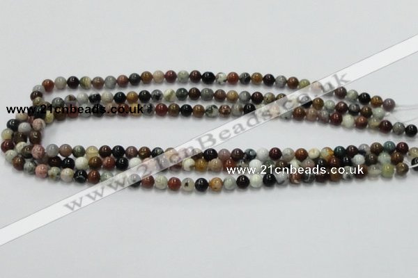 COS38 15.5 inches 6mm round ocean stone beads wholesale