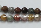COS39 15.5 inches 8mm round ocean stone beads wholesale