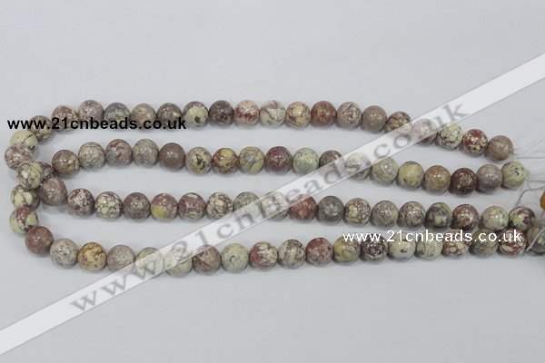 COT02 15.5 inches 10mm round osmanthus stone beads wholesale