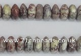 COT07 15.5 inches 5*10mm rondelle osmanthus stone beads