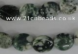 COV100 15.5 inches 12*14mm oval tree agate beads wholesale