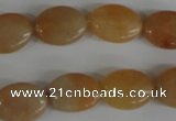 COV101 15.5 inches 12*16mm oval pink aventurine beads wholesale