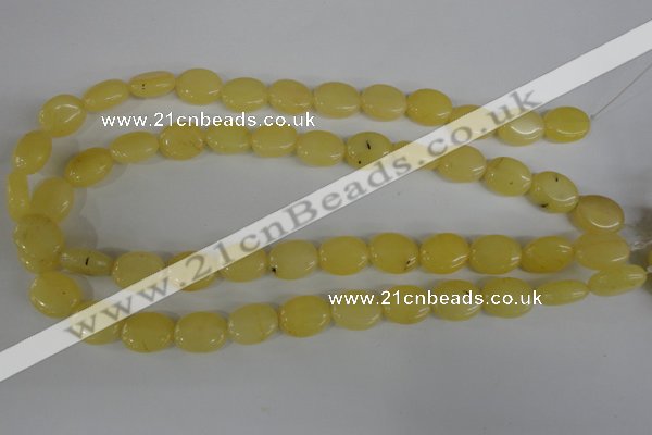 COV108 15.5 inches 12*16mm oval candy jade beads wholesale