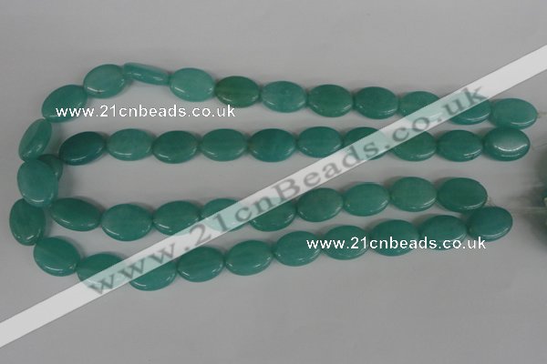 COV121 15.5 inches 13*18mm oval candy jade beads wholesale