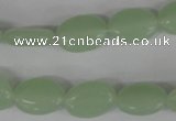 COV63 15.5 inches 10*14mm oval candy jade beads wholesale