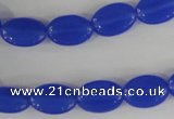 COV64 15.5 inches 10*14mm oval candy jade beads wholesale