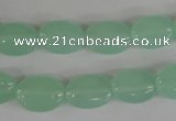 COV65 15.5 inches 10*14mm oval candy jade beads wholesale