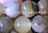 CPB1025 15.5 inches 9mm round natural pietersite beads