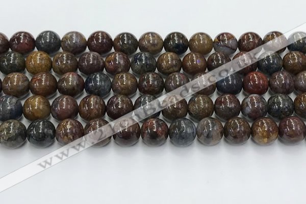 CPB1073 15.5 inches 10mm round peter stone beads wholesale