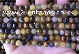 CPB1081 15.5 inches 6mm faceted round pietersite gemstone beads