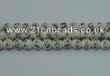 CPB601 15.5 inches 6mm round Painted porcelain beads