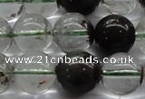 CPC04 15.5 inches 10mm round green phantom quartz beads wholesale